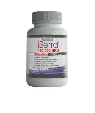 Powerful Serrapeptase Rated At 450,000 SPU Per Capsule - The Original Formula - Delayed Release (Copy)