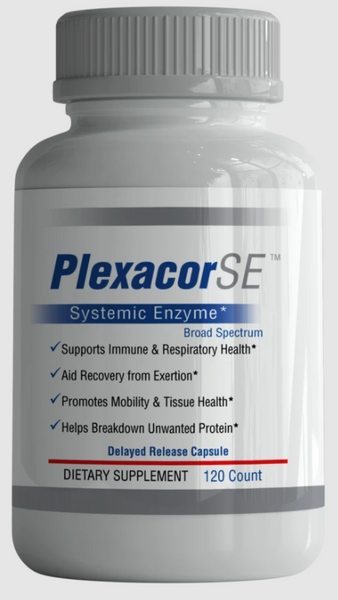 Plexacor SE Advanced Systemic Enzyme 120 Capsules