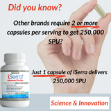 Powerful Serrapeptase Rated At 250,000 SPU Per Capsule - The Original Formula - Delayed Release